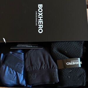 Men's Boxer Briefs - Black and Blue